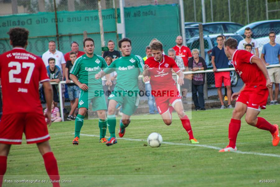 Felix Walter, Corvin Behrens, Zweikampf, Fussball, Karlstadt, Toto-Pokal, Würzburger Kickers, FV Karlstadt - Bild-ID: 2140311 Felix Walter, Corvin Behrens, Zweikampf, Fussball, Karlstadt, Toto-Pokal, Würzburger Kickers, FV Karlstadt - Bild-ID: 2140311