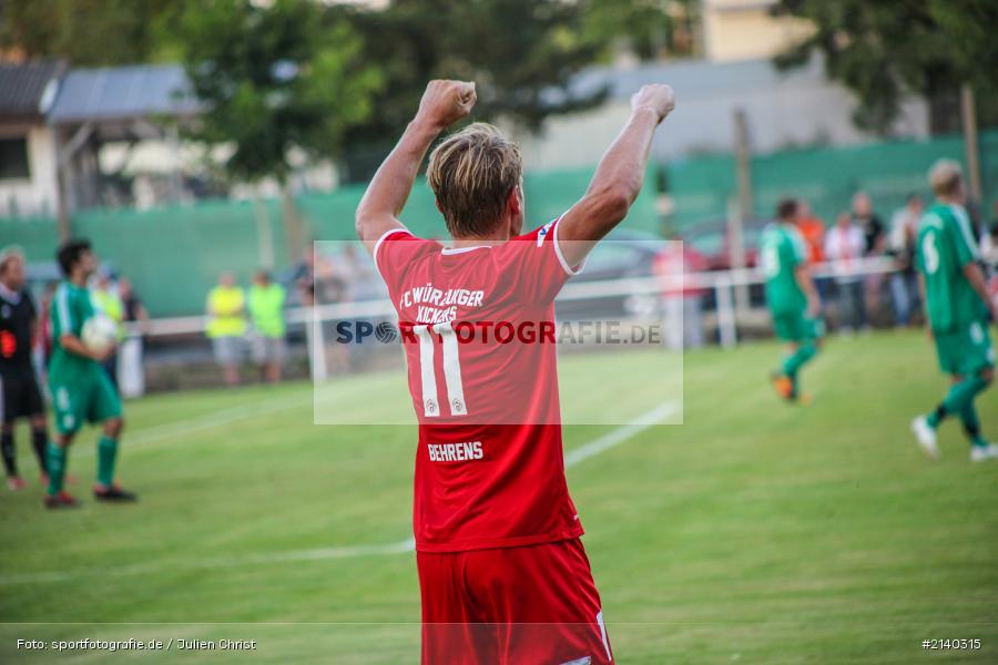 Torjubel, Corvin Behrens, Fussball, Karlstadt, Toto-Pokal, Würzburger Kickers, FV Karlstadt - Bild-ID: 2140315 Torjubel, Corvin Behrens, Fussball, Karlstadt, Toto-Pokal, Würzburger Kickers, FV Karlstadt - Bild-ID: 2140315