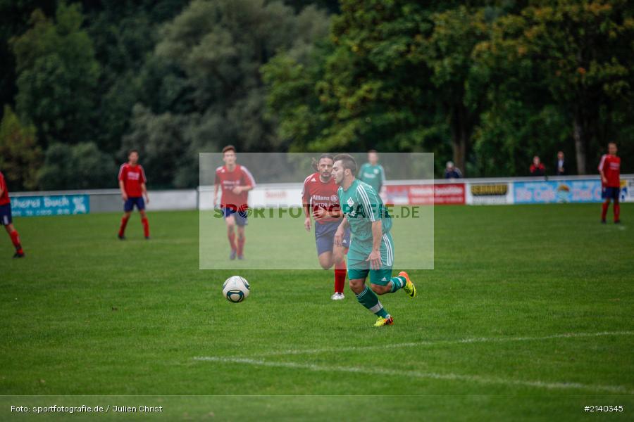 Holger Bauerfeind, Fussball, 03.09.2014, Karlstadt, Toto-Pokal, SG Margetshöchheim, FV Karlstadt - Bild-ID: 2140345
