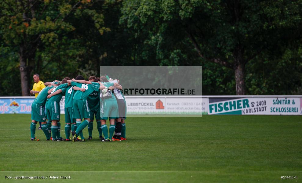 Mannschaftskreis, Fussball, 03.09.2014, Karlstadt, Toto-Pokal, SG Margetshöchheim, FV Karlstadt - Bild-ID: 2140375
