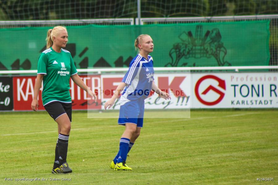 Karlstadt, Sportfest, Damenfussball, Spvgg .Adelsberg, FV Karlstadt (Damen) - Bild-ID: 2140401