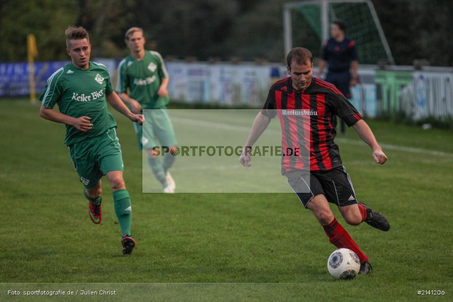 Stefan Straub, Julian Wahnschaffe, Fussball, Achtelfinale, Toto-Pokal, SV Altfeld, FV Karlstadt - Bild-ID: 2141206