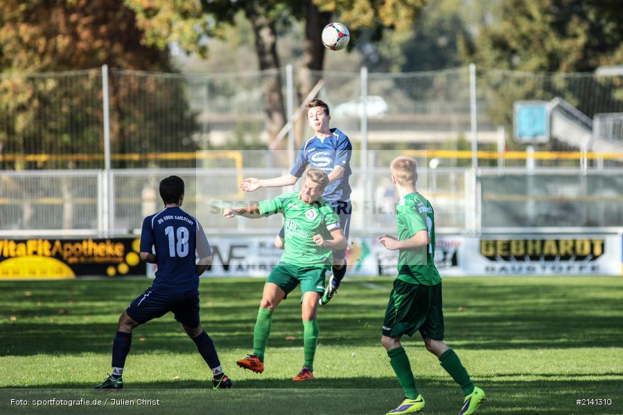 Yannik Veit, Marius Liebler, Fussball, U19, Landesliga, SpVgg Ansbach 09, JFG Kreis Karlstadt - Bild-ID: 2141310