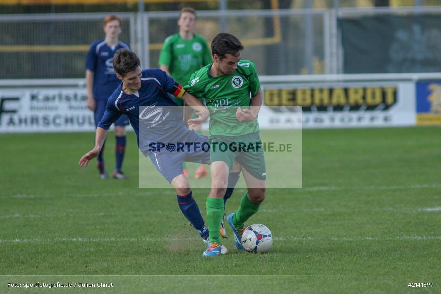 Niklas Scherg, Szymon Phouthavong, Fussball, U19, Landesliga, SpVgg Ansbach 09, JFG Kreis Karlstadt - Bild-ID: 2141397
