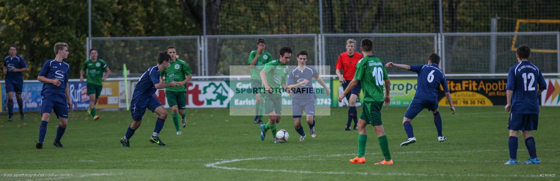 Niklas Scherg, Szymon Phouthavong, Fussball, U19, Landesliga, SpVgg Ansbach 09, JFG Kreis Karlstadt - Bild-ID: 2141401
