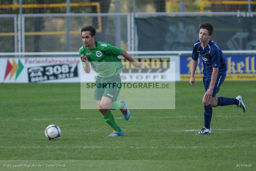 Marius Liebler, Szymon Phouthavong, Fussball, U19, Landesliga, SpVgg Ansbach 09, JFG Kreis Karlstadt - Bild-ID: 2141403