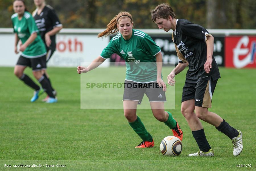 Judith Seitz, Jessica Bauer, Karlstadt, Fussball, Damen, VfR Goldbach, FV Karlstadt - Bild-ID: 2141670