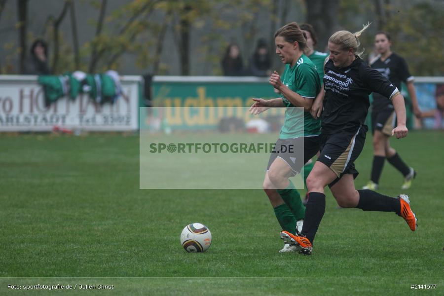 Vivien Halkow, Lena Mungenast, Karlstadt, Fussball, Damen, VfR Goldbach, FV Karlstadt - Bild-ID: 2141677