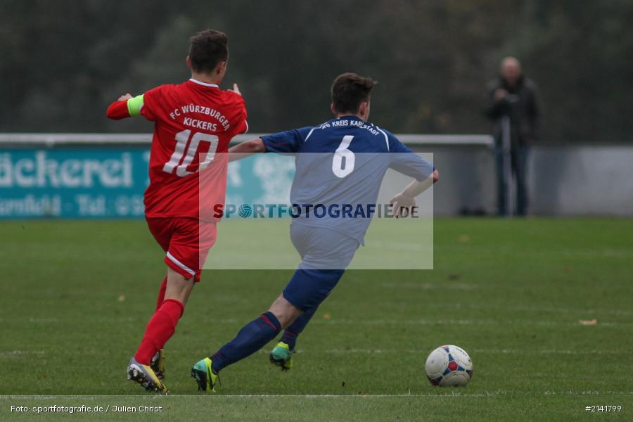 Karlstadt, Kickers Würzburg, Fussball, Landesliga, U19, FC Würzburger Kickers, JFG Kreis Karlstadt - Bild-ID: 2141799