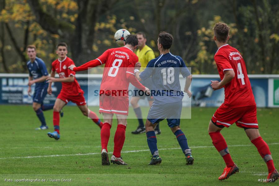 Karlstadt, Kickers Würzburg, Fussball, Landesliga, U19, FC Würzburger Kickers, JFG Kreis Karlstadt - Bild-ID: 2141957