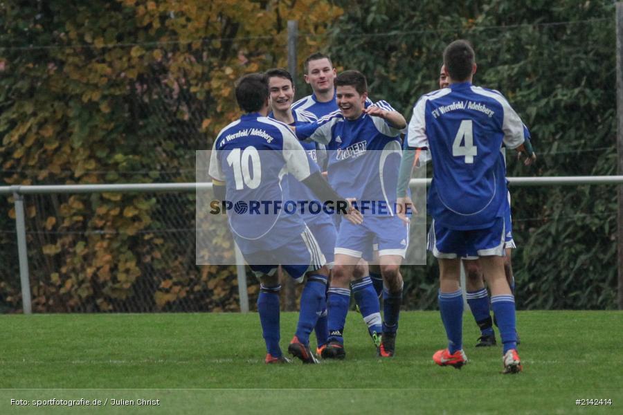 Patrick Römlein, Dominik Beeger, Dylans Wells, Fussball, Adelsberg, Wernfeld, FV Wernfeld Adelsberg, TSV Gambach - Bild-ID: 2142414