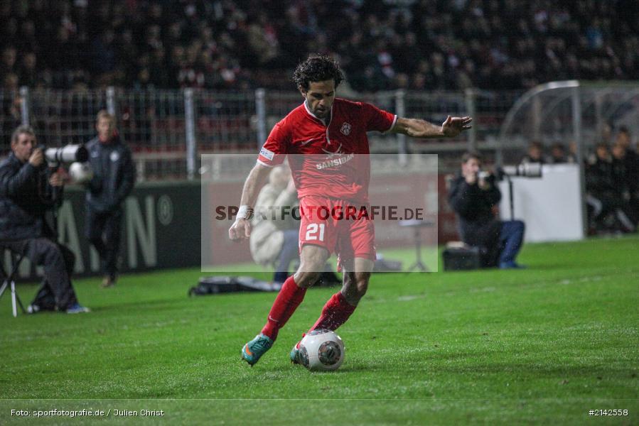 Christian Demirtas, 13.11.2014, 1. FCN II, Kickers Würzburg, Flyeralarm Arena, Fussball, Würzburger Kickers, FC Nürnberg II, FC Würzburger Kickers - Bild-ID: 2142558