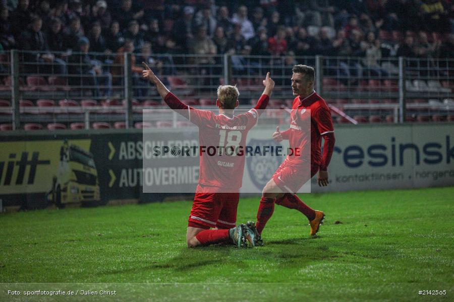 Steven Lewerenz, Nico Gutjahr, 13.11.2014, 1. FCN II, Kickers Würzburg, Flyeralarm Arena, Fussball, Würzburger Kickers, FC Nürnberg II, FC Würzburger Kickers - Bild-ID: 2142565
