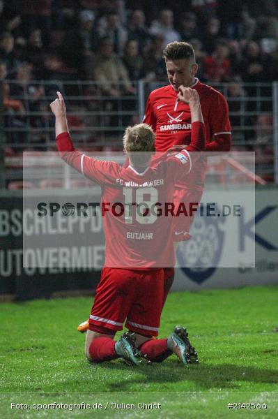 Steven Lewerenz, Nico Gutjahr, 13.11.2014, 1. FCN II, Kickers Würzburg, Flyeralarm Arena, Fussball, Würzburger Kickers, FC Nürnberg II, FC Würzburger Kickers - Bild-ID: 2142566