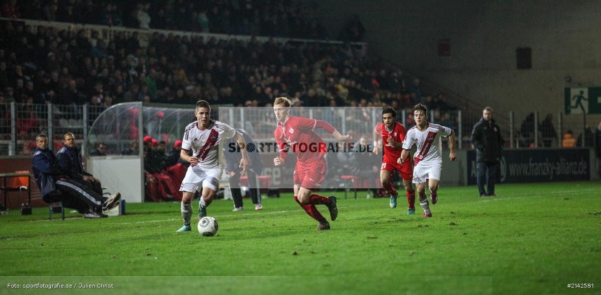 13.11.2014, 1. FCN II, Kickers Würzburg, Flyeralarm Arena, Fussball, Würzburger Kickers, FC Nürnberg II, FC Würzburger Kickers - Bild-ID: 2142581