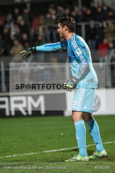 Samuel Radlinger, 13.11.2014, 1. FCN II, Kickers Würzburg, Flyeralarm Arena, Fussball, Würzburger Kickers, FC Nürnberg II, FC Würzburger Kickers - Bild-ID: 2142583