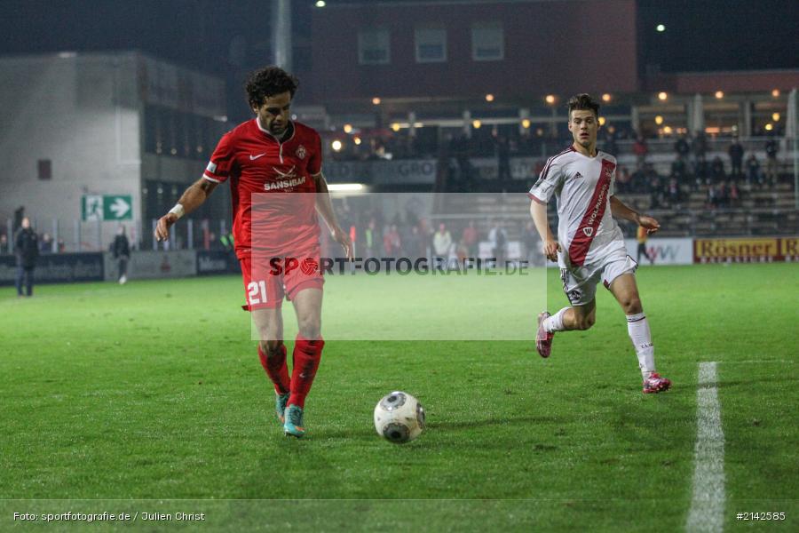 Christian Demirtas, 13.11.2014, 1. FCN II, Kickers Würzburg, Flyeralarm Arena, Fussball, Würzburger Kickers, FC Nürnberg II, FC Würzburger Kickers - Bild-ID: 2142585
