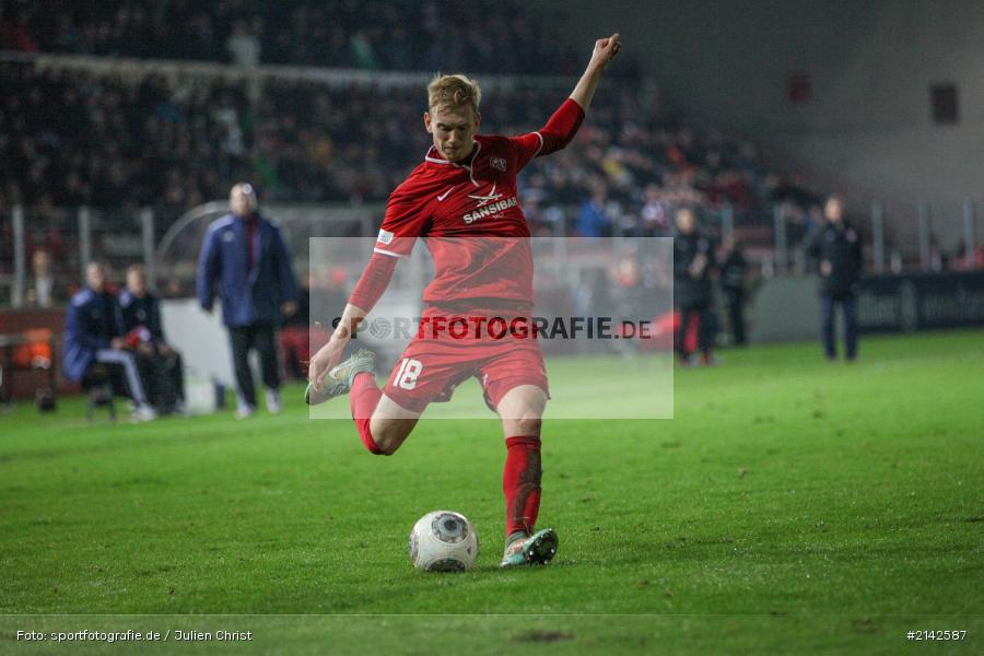 Nico Gutjahr, 13.11.2014, 1. FCN II, Kickers Würzburg, Flyeralarm Arena, Fussball, Würzburger Kickers, FC Nürnberg II, FC Würzburger Kickers - Bild-ID: 2142587
