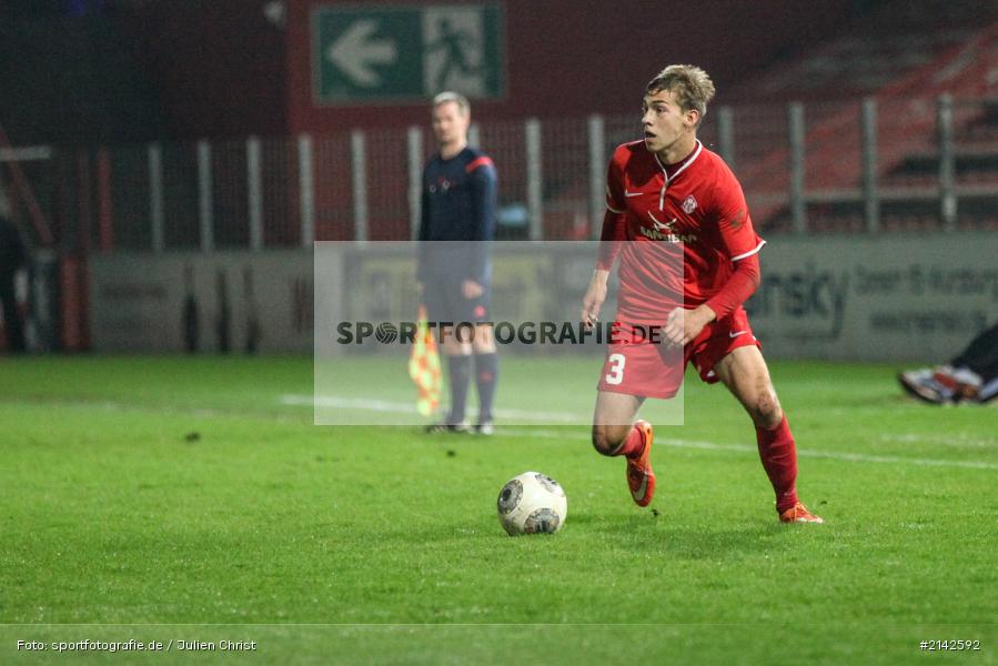 Dominik Nothnagel, 13.11.2014, 1. FCN II, Kickers Würzburg, Flyeralarm Arena, Fussball, Würzburger Kickers, FC Nürnberg II, FC Würzburger Kickers - Bild-ID: 2142592