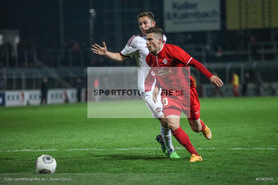 13.11.2014, 1. FCN II, Kickers Würzburg, Flyeralarm Arena, Fussball, Würzburger Kickers, FC Nürnberg II, FC Würzburger Kickers - Bild-ID: 2142596