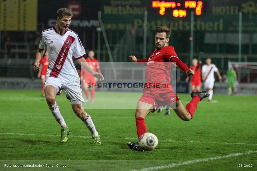 13.11.2014, 1. FCN II, Kickers Würzburg, Flyeralarm Arena, Fussball, Würzburger Kickers, FC Nürnberg II, FC Würzburger Kickers - Bild-ID: 2142602