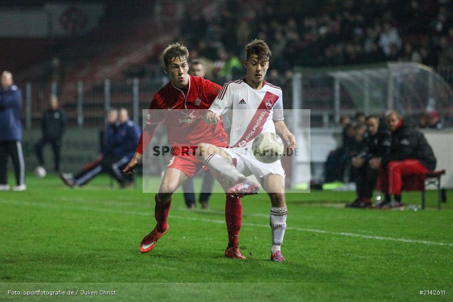 13.11.2014, 1. FCN II, Kickers Würzburg, Flyeralarm Arena, Fussball, Würzburger Kickers, FC Nürnberg II, FC Würzburger Kickers - Bild-ID: 2142611