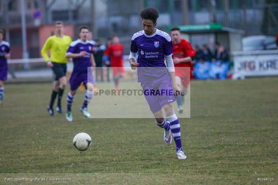Calvin Sengül, Football, A-Juniors, Sportcenter, stock-photo, JFG Kreis Karlstadt, FC Eintracht Bamberg, Landesliga, A-Junioren, Karlstadt, Sportplatz, Fussball - Bild-ID: 2144721