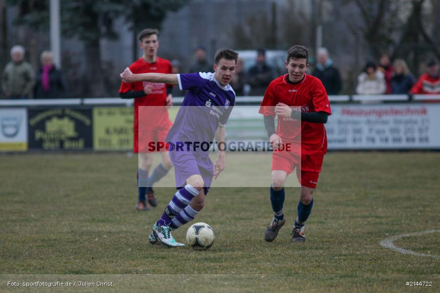 Football, A-Juniors, Sportcenter, stock-photo, JFG Kreis Karlstadt, FC Eintracht Bamberg, Landesliga, A-Junioren, Karlstadt, Sportplatz, Fussball - Bild-ID: 2144722