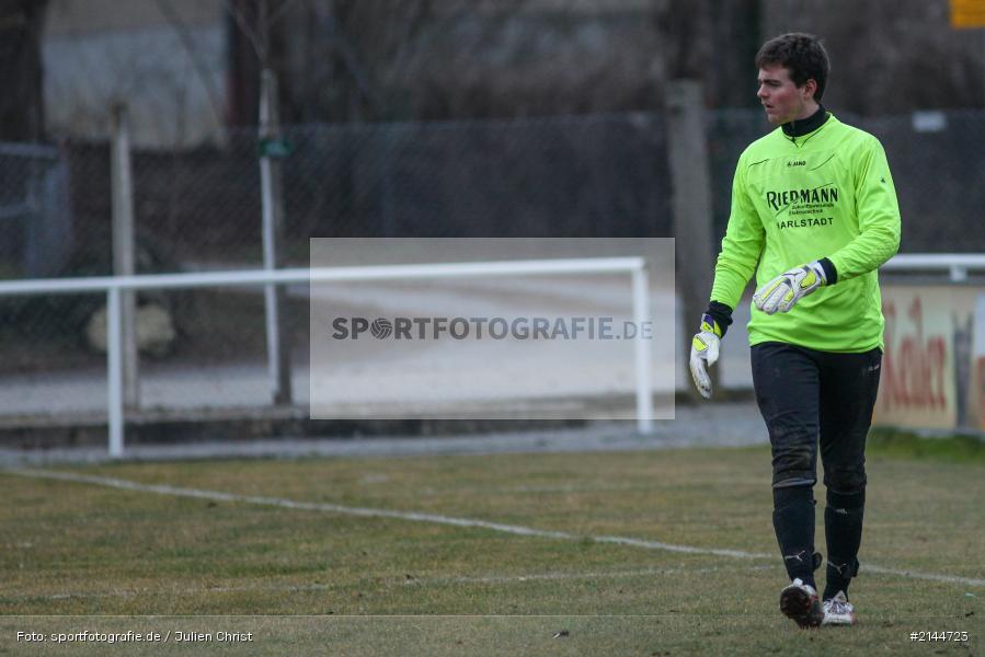 Simon Burkart, Football, A-Juniors, Sportcenter, stock-photo, JFG Kreis Karlstadt, FC Eintracht Bamberg, Landesliga, A-Junioren, Karlstadt, Sportplatz, Fussball - Bild-ID: 2144723