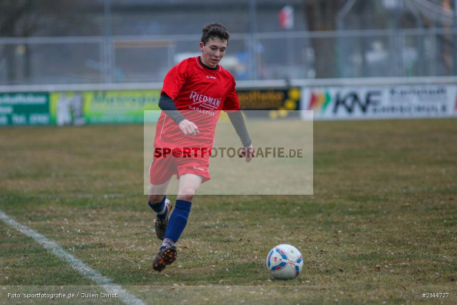 Felix Karle, Football, A-Juniors, Sportcenter, stock-photo, JFG Kreis Karlstadt, FC Eintracht Bamberg, Landesliga, A-Junioren, Karlstadt, Sportplatz, Fussball - Bild-ID: 2144727