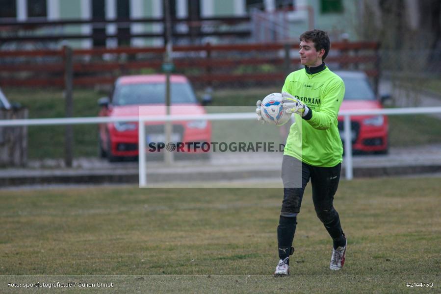 Simon Burkart, Football, A-Juniors, Sportcenter, stock-photo, JFG Kreis Karlstadt, FC Eintracht Bamberg, Landesliga, A-Junioren, Karlstadt, Sportplatz, Fussball - Bild-ID: 2144730