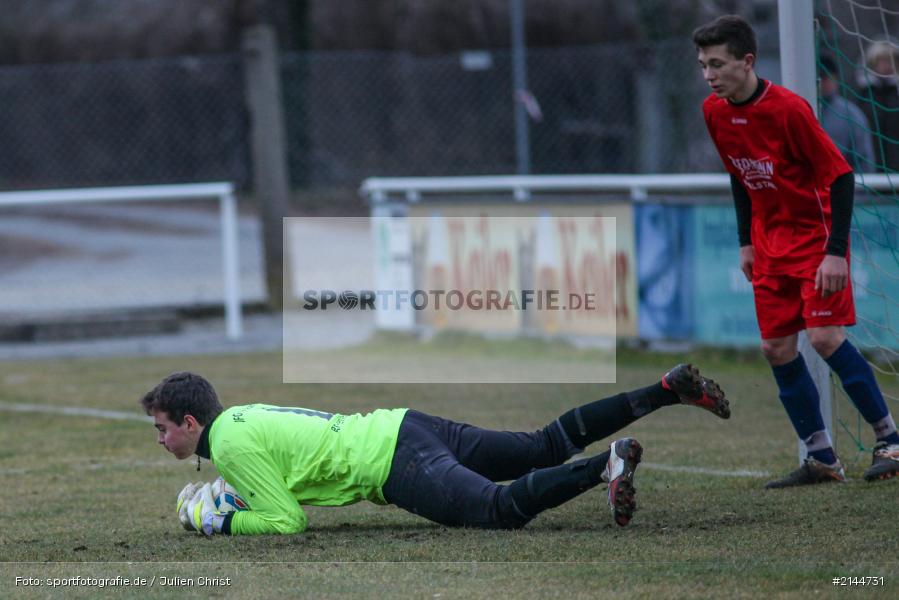 Simon Burkart, Football, A-Juniors, Sportcenter, stock-photo, JFG Kreis Karlstadt, FC Eintracht Bamberg, Landesliga, A-Junioren, Karlstadt, Sportplatz, Fussball - Bild-ID: 2144731
