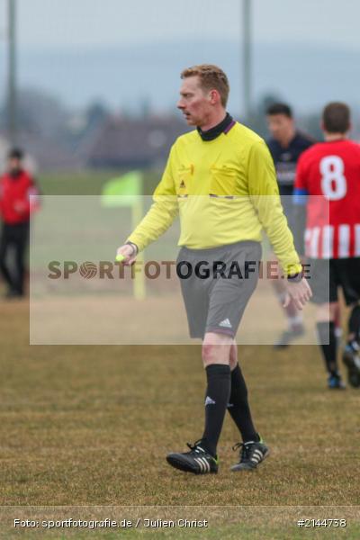 Schiedsrichter, Michael Gutbrod, Lawnspace, Football, Sportfoto, Pressefoto, TSV Retzbach, DJK Retzstadt, Fussball, Derby, Retzbach, Sportgelände - Bild-ID: 2144738