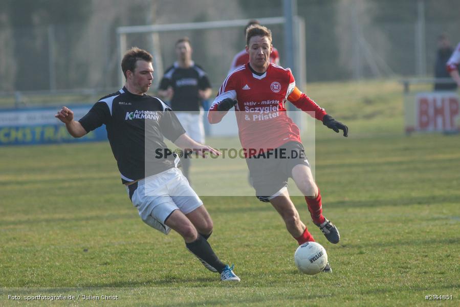 Tony Stenzinger, Maurice Kübert, Football, TSV Karlburg, FT Schweinfurt, Landesliga Nord, Bayern, Fussball - Bild-ID: 2144851