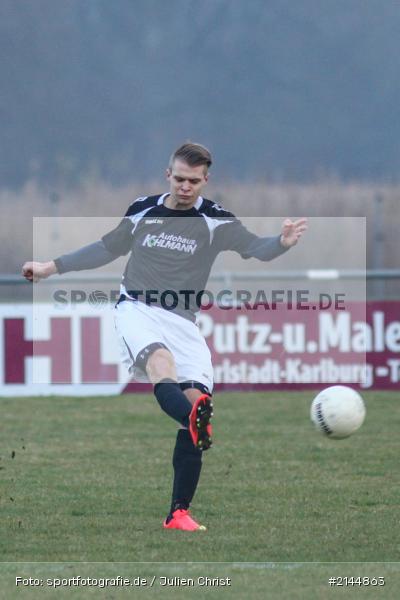 Football, Marvin Schramm, TSV Karlburg, FT Schweinfurt, Landesliga Nord, Bayern, Fussball - Bild-ID: 2144863 Football, Marvin Schramm, TSV Karlburg, FT Schweinfurt, Landesliga Nord, Bayern, Fussball - Bild-ID: 2144863