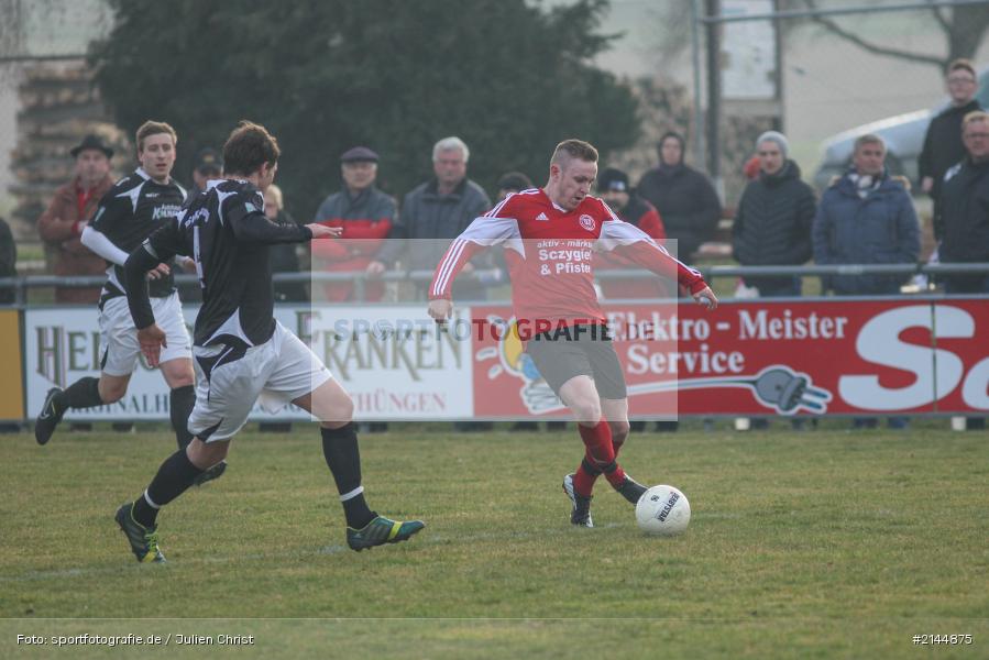 Manuel Römlein, Tobias Wießmann, Football, Yannick Sprenger, TSV Karlburg, FT Schweinfurt, Landesliga Nord, Bayern, Fussball - Bild-ID: 2144875
