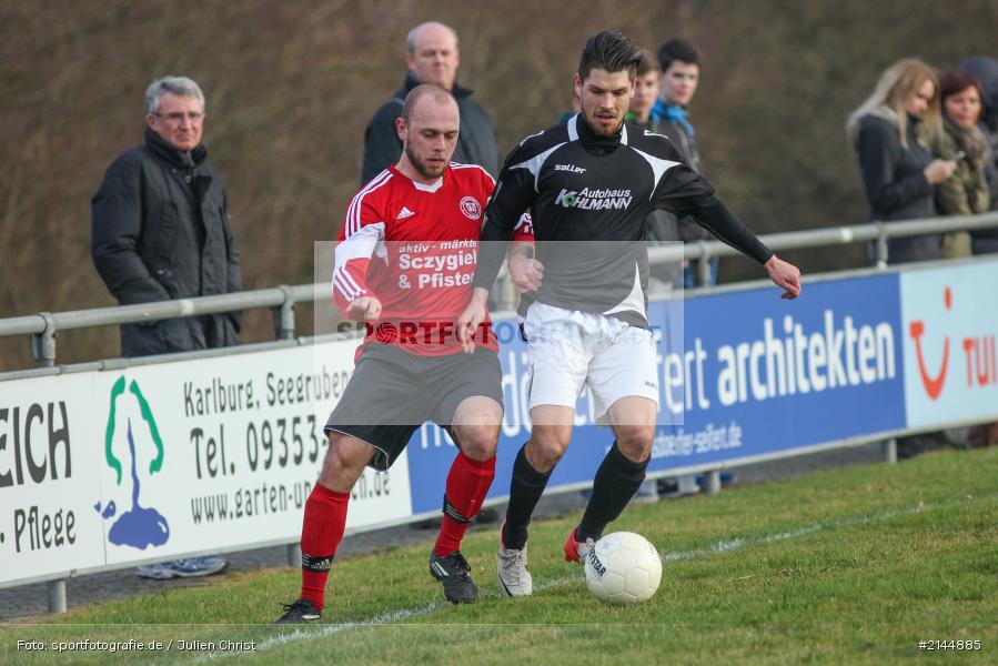 Ulrich Seidel, Football, Steffen Bachmann, TSV Karlburg, FT Schweinfurt, Landesliga Nord, Bayern, Fussball - Bild-ID: 2144885
