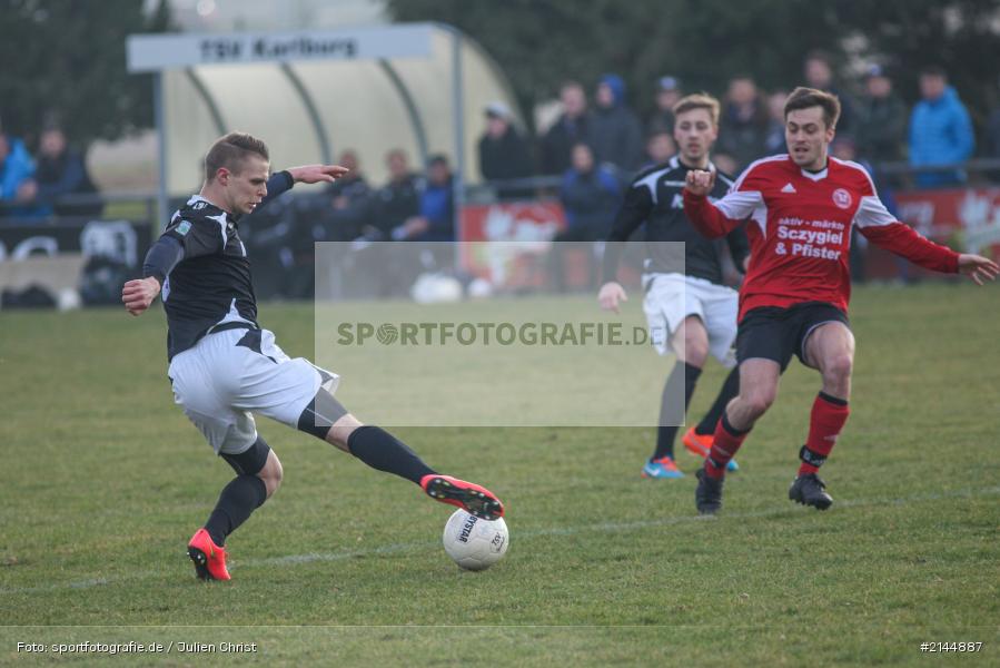 Marvin Schramm, Football, TSV Karlburg, FT Schweinfurt, Landesliga Nord, Bayern, Fussball - Bild-ID: 2144887 Marvin Schramm, Football, TSV Karlburg, FT Schweinfurt, Landesliga Nord, Bayern, Fussball - Bild-ID: 2144887