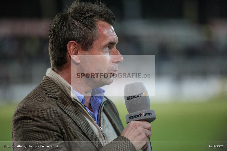 Interview, Bernd Hollerbach, Wuerzburg, Soccer, FC Würzburger Kickers, Fussball, 1. FC Schweinfurt 05, Derby, Frankenderby, Flyeralarm-Arena, Würzburg, Regionalliga, Bayern, Dallenberg - Bild-ID: 2145002