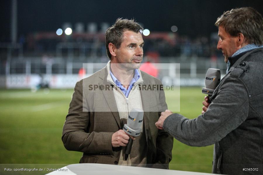 Bernd Hollerbach, Interview, Wuerzburg, Soccer, FC Würzburger Kickers, Fussball, 1. FC Schweinfurt 05, Derby, Frankenderby, Flyeralarm-Arena, Würzburg, Regionalliga, Bayern, Dallenberg - Bild-ID: 2145012