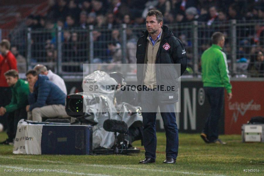 Bernd Hollerbach, Wuerzburg, Soccer, FC Würzburger Kickers, Fussball, 1. FC Schweinfurt 05, Derby, Frankenderby, Flyeralarm-Arena, Würzburg, Regionalliga, Bayern, Dallenberg - Bild-ID: 2145016