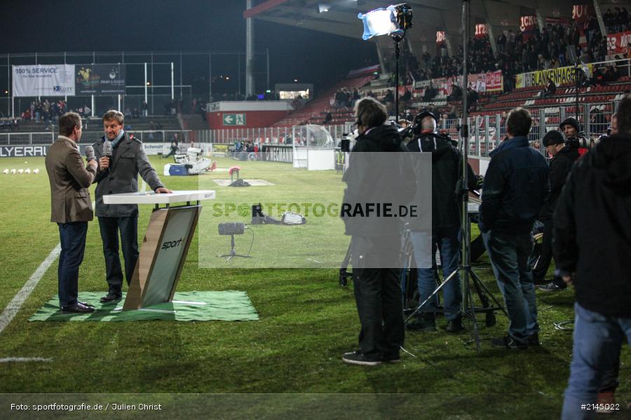 Interview, Bernd Hollerbach, Wuerzburg, Soccer, FC Würzburger Kickers, Fussball, 1. FC Schweinfurt 05, Derby, Frankenderby, Flyeralarm-Arena, Würzburg, Regionalliga, Bayern, Dallenberg - Bild-ID: 2145022