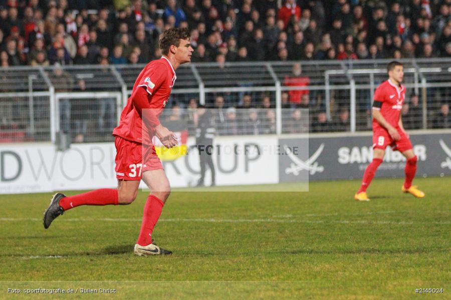 Christopher Bieber, Wuerzburg, Soccer, FC Würzburger Kickers, Fussball, 1. FC Schweinfurt 05, Derby, Frankenderby, Flyeralarm-Arena, Würzburg, Regionalliga, Bayern, Dallenberg - Bild-ID: 2145024