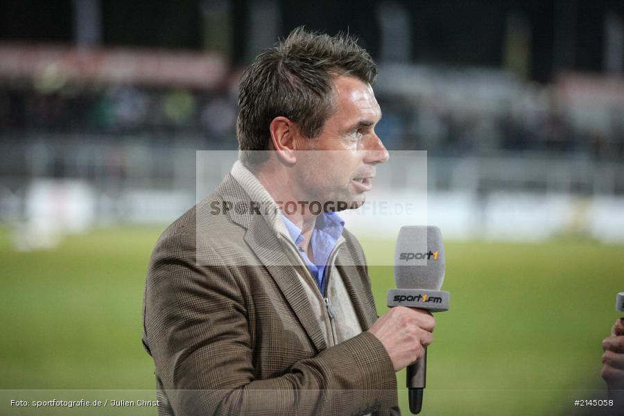 Bernd Hollerbach, Interview, Wuerzburg, Soccer, FC Würzburger Kickers, Fussball, 1. FC Schweinfurt 05, Derby, Frankenderby, Flyeralarm-Arena, Würzburg, Regionalliga, Bayern, Dallenberg - Bild-ID: 2145058