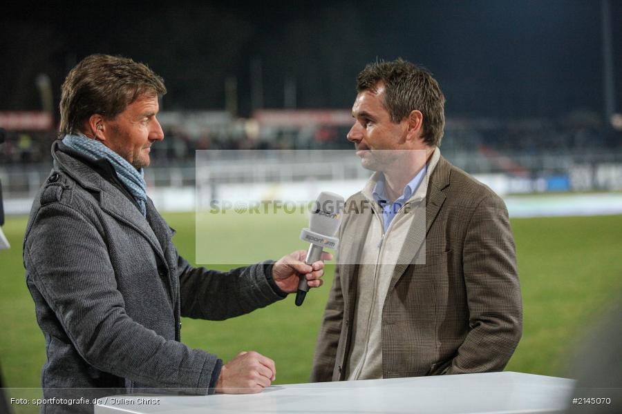 Interview, Bernd Hollerbach, Wuerzburg, Soccer, FC Würzburger Kickers, Fussball, 1. FC Schweinfurt 05, Derby, Frankenderby, Flyeralarm-Arena, Würzburg, Regionalliga, Bayern, Dallenberg - Bild-ID: 2145070