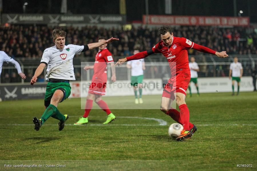 Marco Haller, Wuerzburg, Soccer, FC Würzburger Kickers, Fussball, 1. FC Schweinfurt 05, Derby, Frankenderby, Flyeralarm-Arena, Würzburg, Regionalliga, Bayern, Dallenberg - Bild-ID: 2145072