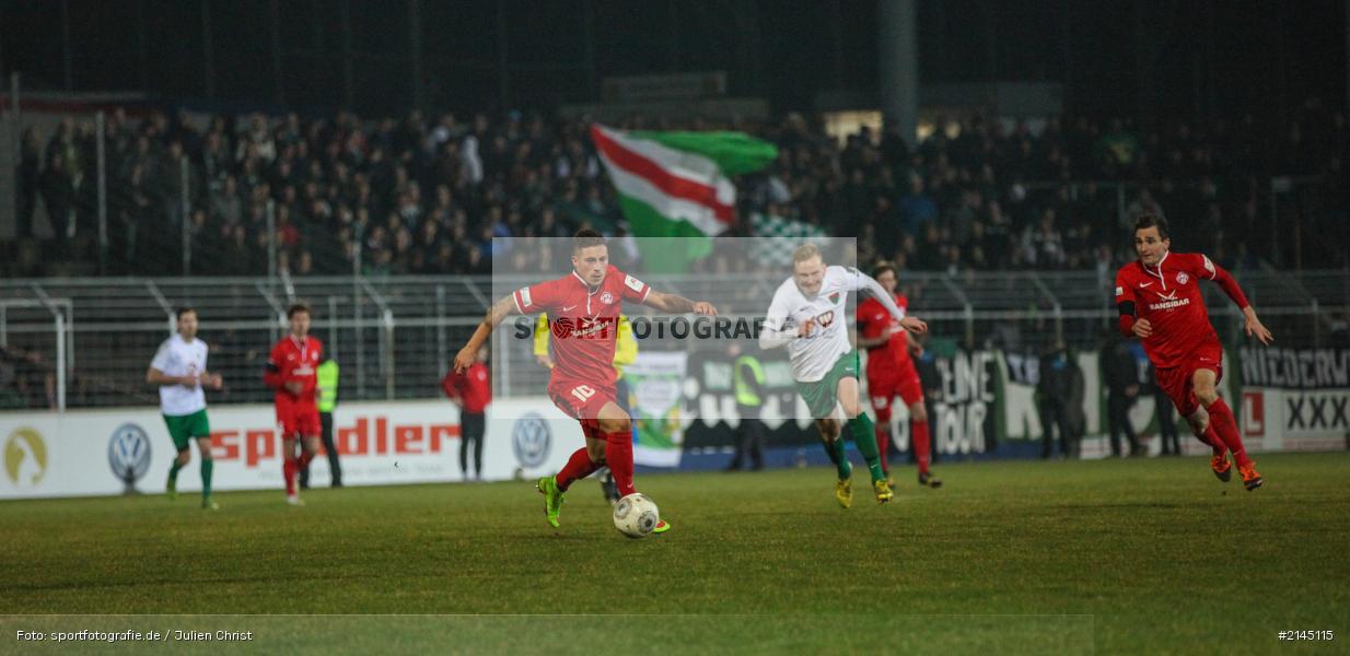 Wuerzburg, Soccer, FC Würzburger Kickers, Fussball, 1. FC Schweinfurt 05, Derby, Frankenderby, Flyeralarm-Arena, Würzburg, Regionalliga, Bayern, Dallenberg - Bild-ID: 2145115