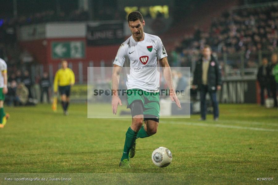 Simon Häcker, Wuerzburg, Soccer, FC Würzburger Kickers, Fussball, 1. FC Schweinfurt 05, Derby, Frankenderby, Flyeralarm-Arena, Würzburg, Regionalliga, Bayern, Dallenberg - Bild-ID: 2145139