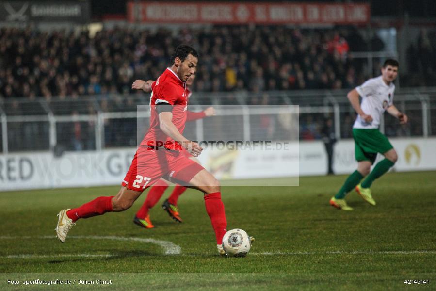 Adam Jabiri, Wuerzburg, Soccer, FC Würzburger Kickers, Fussball, 1. FC Schweinfurt 05, Derby, Frankenderby, Flyeralarm-Arena, Würzburg, Regionalliga, Bayern, Dallenberg - Bild-ID: 2145141