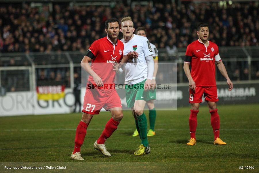 Michael Krämer, Adam Jabiri, Wuerzburg, Soccer, FC Würzburger Kickers, Fussball, 1. FC Schweinfurt 05, Derby, Frankenderby, Flyeralarm-Arena, Würzburg, Regionalliga, Bayern, Dallenberg - Bild-ID: 2145146